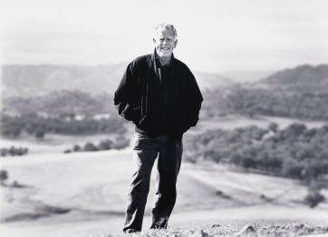 Semi self portrait, Hunter Valley, 1992 (printed 2000) by David Moore