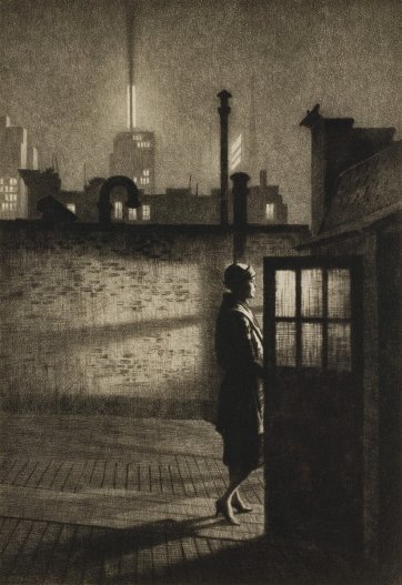 Little Penthouse, 1931 by Martin Lewis