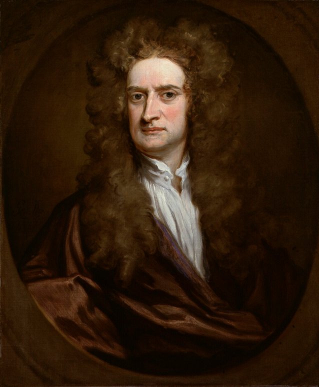 Sir Isaac Newton, 1702