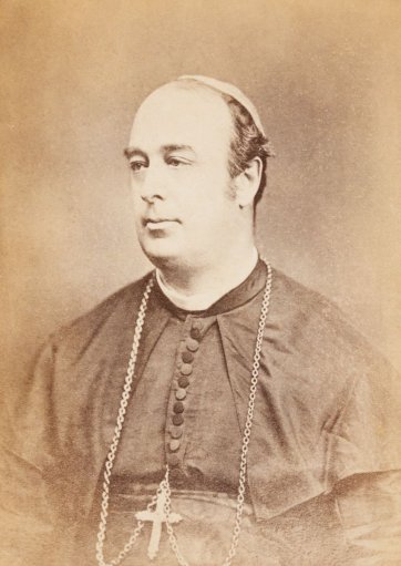 Archbishop Vaughan, c.1880 by an unknown artist Archbishop Vaughan, c.1880 by an unknown artist