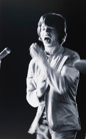 Mick Jagger, Sydney, 1965 (printed 2000) by David Moore Mick Jagger, Sydney, 1965 (printed 2000) by David Moore