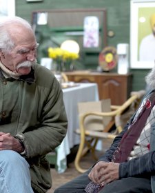 Rod McNicol and Jack Charles