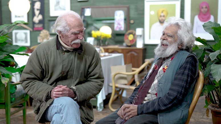 Rod McNicol and Jack Charles