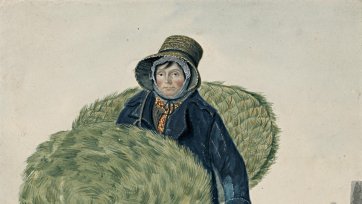 Mary (or Diana) Croker, mat woman, Colchester, 1823 by John Dempsey