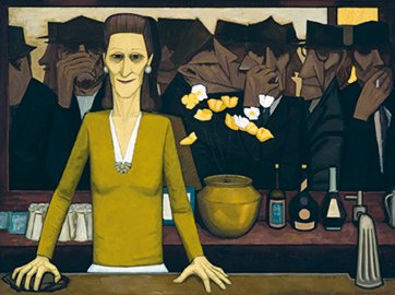 The Bar, 1954 by John Brack