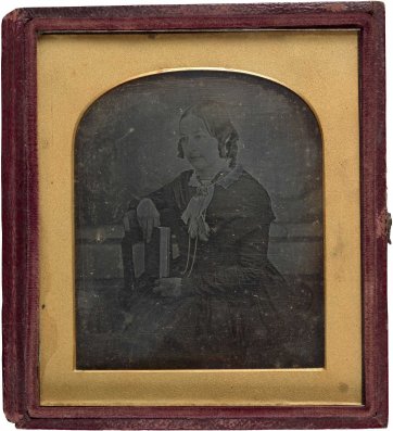 Martha Cassell, Late 1840's to early 1850's by an unknown artist Martha Cassell, Late 1840's to early 1850's by an unknown artist