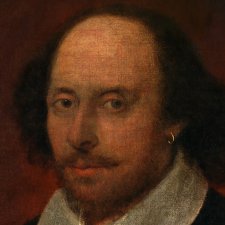 William Shakespeare, c. 1600-1610  associated with John Taylor