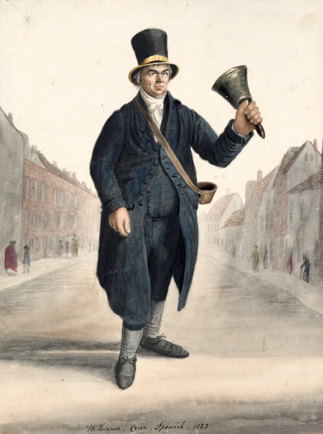 Wilkerson, Crier, Ipswich, 1823