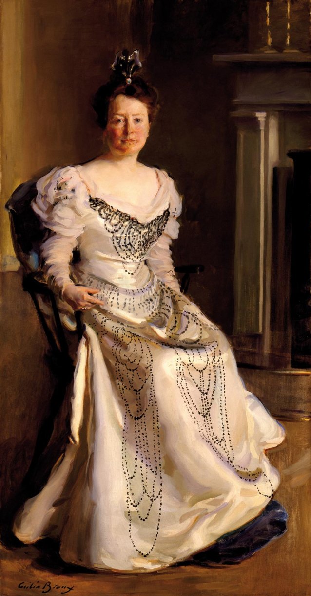 Mrs Robert Abbe (Catherine Amory Bennett), 1898–99 Cecilia Beaux