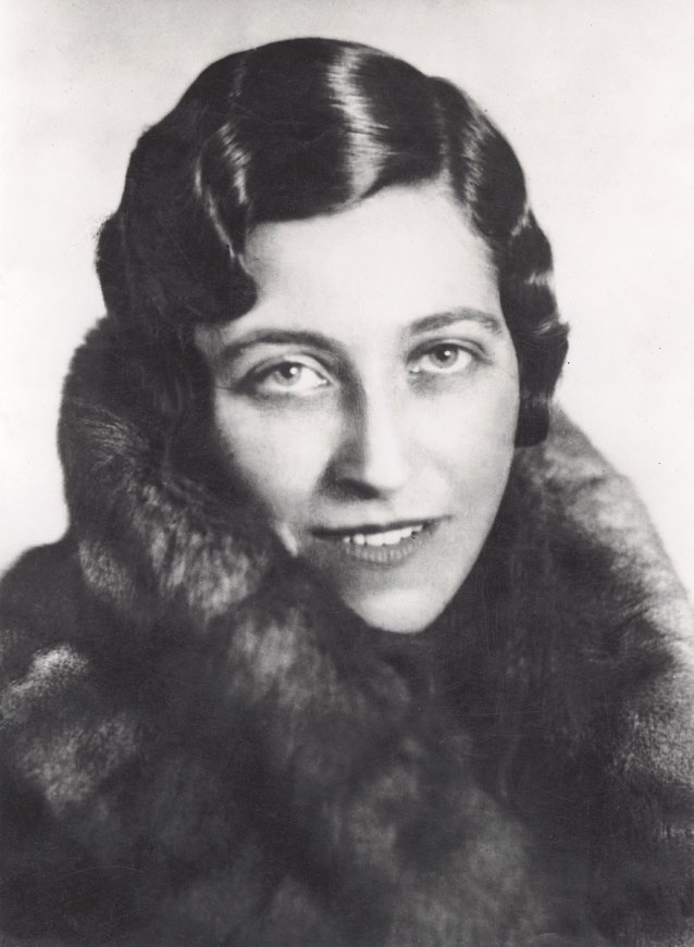 Amy Johnson before setting out on her flight to Australia, 1930