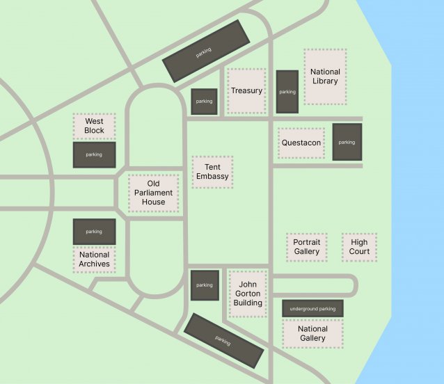 Nearby car parks