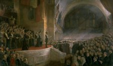 Opening of the First Parliament of the Commonwealth of Australia by H.R.H. The Duke of Cornwall and York, May 9, 1901, 1903 by Tom Roberts