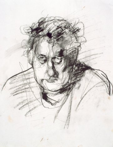 Study for portrait of Bob Ellis