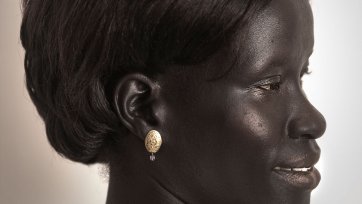 Face of South Sudan, 2012 by Melanie Faith Dove