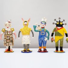 Four works from Happy Australian, 2022 Vipoo Srivilasa