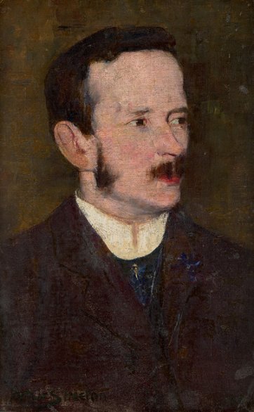 Portrait of a Man (Portrait of William H Read
(Arthur Streeton’s brother-in-law))