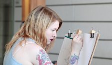 Drawing in the Gallery