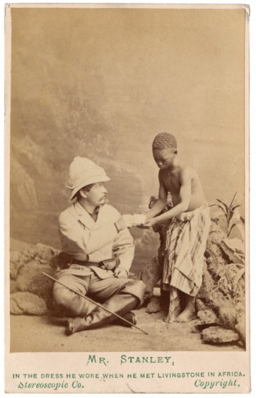 Sir Henry Morton Stanley; Kalulu (Ndugu M’hali), 1872 London Stereoscopic & Photographic Company