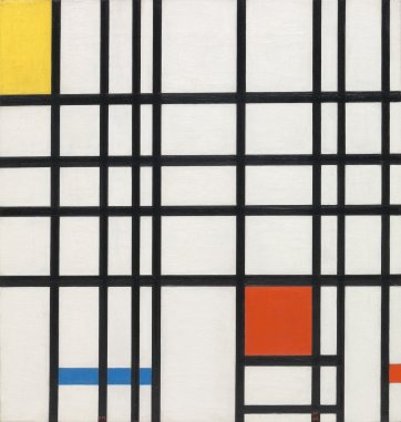 Composition with Yellow, Blue and Red, 1937-42