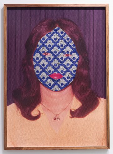 Siamese Smize (with Thai Ceramic Pattern), 2018 Nathan Beard