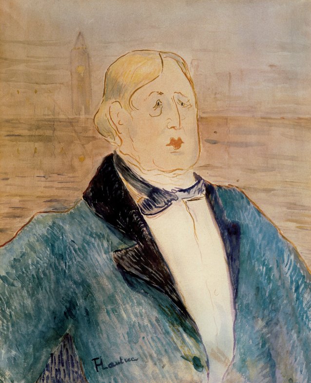 Portrait of Oscar Wilde, 1895 by Henri de Toulouse-Lautrec