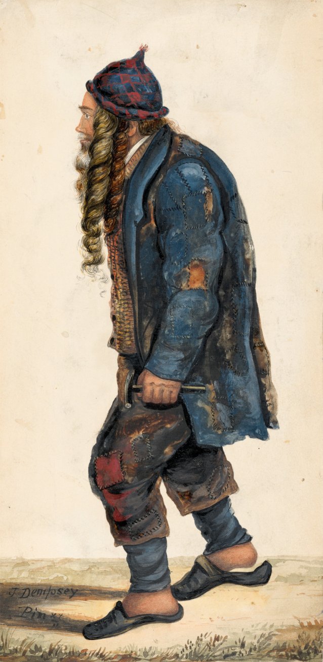 Tommy Raeburn, the Ayrshire Hermit, c. 1830s