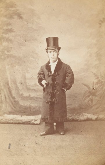 The Australian Tom Thumb (John David Armstrong), c.1880 by J D. Cooper The Australian Tom Thumb (John David Armstrong), c.1880 by J D. Cooper