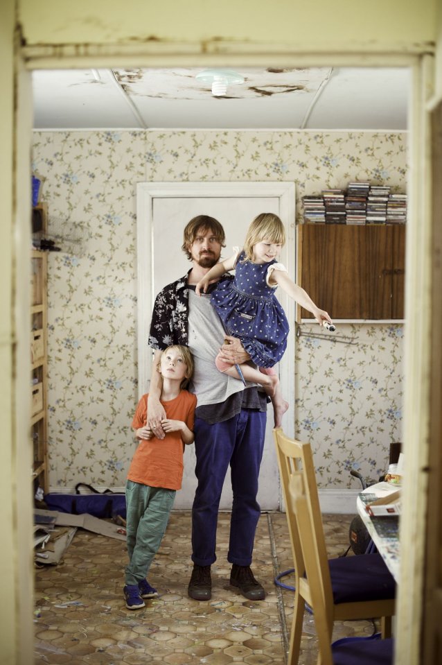 Raphael and his children, 2013