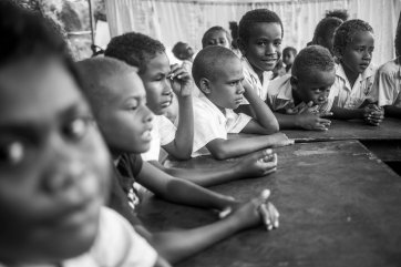 Hope School students, Koa Hill, Honiara