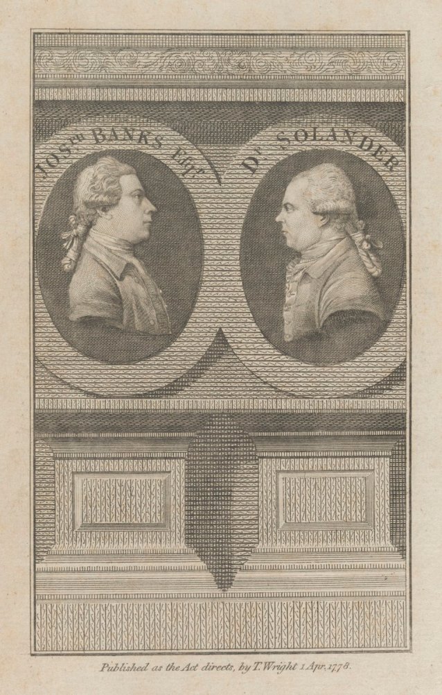 Joseph Banks and Dr Solander