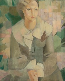 Grace Crowley Portrait in grey 1933