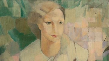 Grace Crowley Portrait in grey 1933