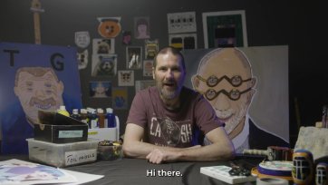 Funny face portraits with Thom Roberts