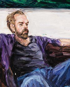 Hugo at home (Hugo Weaving)