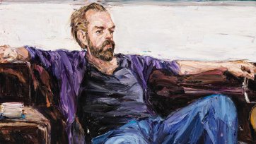 Hugo at home (Hugo Weaving)