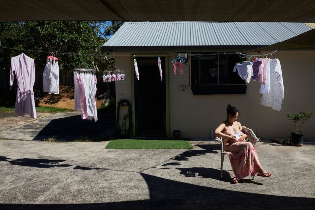 Sunbath under the lockdown, 2021