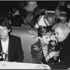 Mick Jagger, Madonna and Tony Curtis, 1997