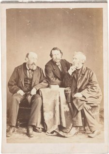 John Mitchel with John Martin and Father John Kenyon [the three Johns]