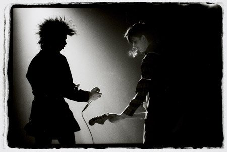 Nick Cave and Rowland S. Howard (of The Birthday Party)