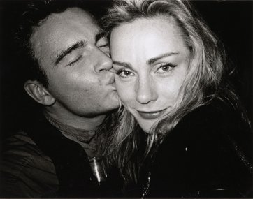 Julian McMahon and Virginia Hey at DV8 Dance Party, Sydney, 1989 Robert Rosen