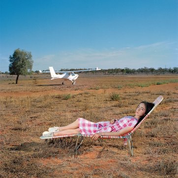 Miles from nowhere, 2008 (printed 2014) from the Games of consequence series 2008 Polixeni Papapetrou