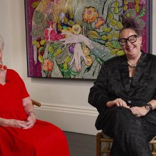 Maggie Beer and Del Kathryn Barton