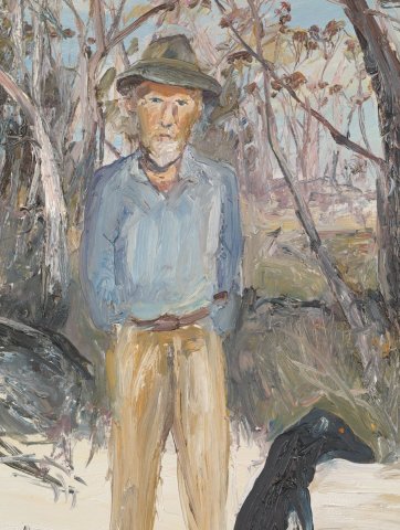 Portrait of Manning Clark at Wapengo NSW, 1972 by Arthur Boyd Portrait of Manning Clark at Wapengo NSW, 1972 by Arthur Boyd