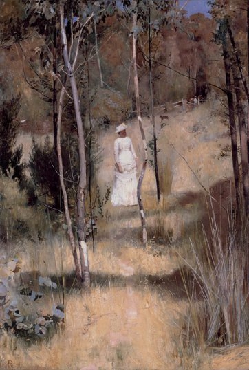 A summer morning tiff, 1886 by Tom Roberts (1856–1931)