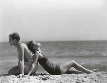 Douglas Fairbanks Jr. and Joan Crawford, Santa Monica, by Nickolas Muray