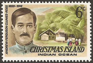 Christmas Island stamp, issued 1977