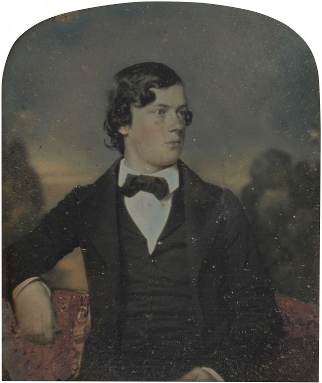 Portrait of a young man, held to be John Robertson