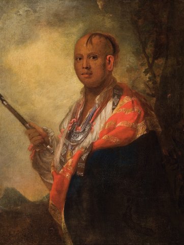 Scyacust Ukah (Ostenaco) 1762 by Joshua Reynolds