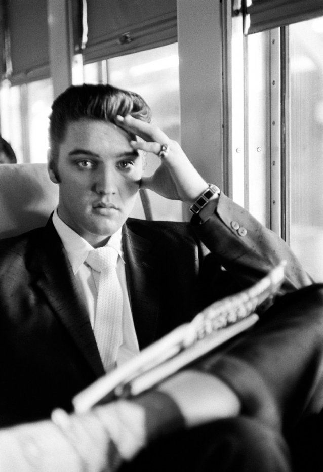 On train from New York to Memphis, July 4, 1956