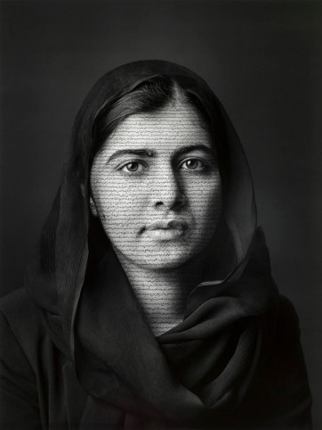 Malala Yousafzai, 2018 Shirin Neshat Malala Yousafzai, 2018 Shirin Neshat